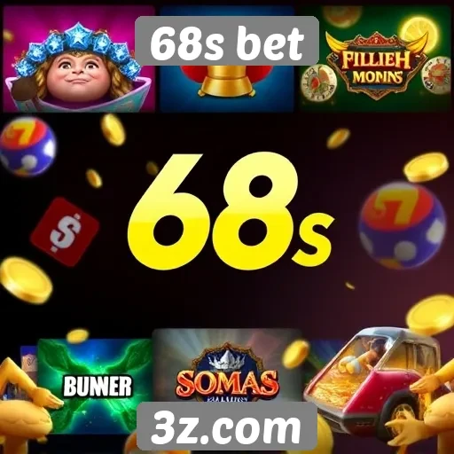 Variedade de jogos na plataforma 68s bet
